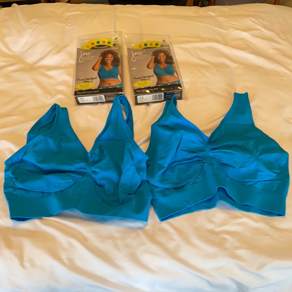 Hanes Just My Size Pure Comfort Bra 2X